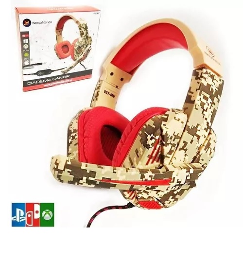 Diadema Gamer Para Pc J & R 057-mv